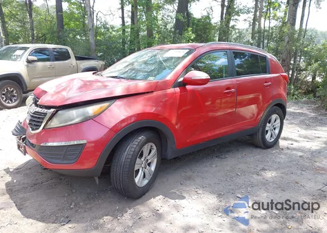 2013 Kia Sportage Lx из США, поврежденный, VIN KNDPB3A25D7419422